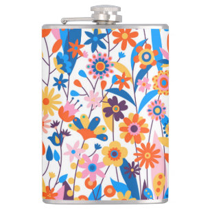 Cantil Fundo Floral Exótico Multicolor-32939