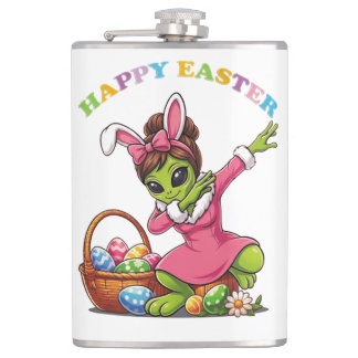 Cantil Funny Alien Easter Bunny Dabbing Cute Easter Egg