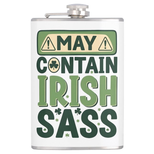 Cantil Funny Irish Sass - Sarcastic Irish Pride (Frente)