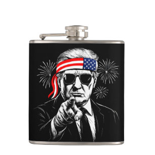 Cantil Funny Trump Golfo Dos EUA 2025 4 De Julho