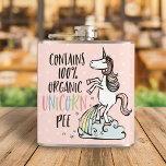 Cantil Funny Unicorn - Ornânico Pee<br><div class="desc">Engraçado Unicórnio Flask - Alguns dizem que o álcool é um curandeiro muito parecido com lágrimas mágicas de unicórnio. Então, onde estamos em unicórnio? Descubra e quebre seus amigos e colegas de trabalho com este hilário frasco de unicórnio orgânico 100%. Todos os olhos estarão em você quando as pessoas virem...</div>