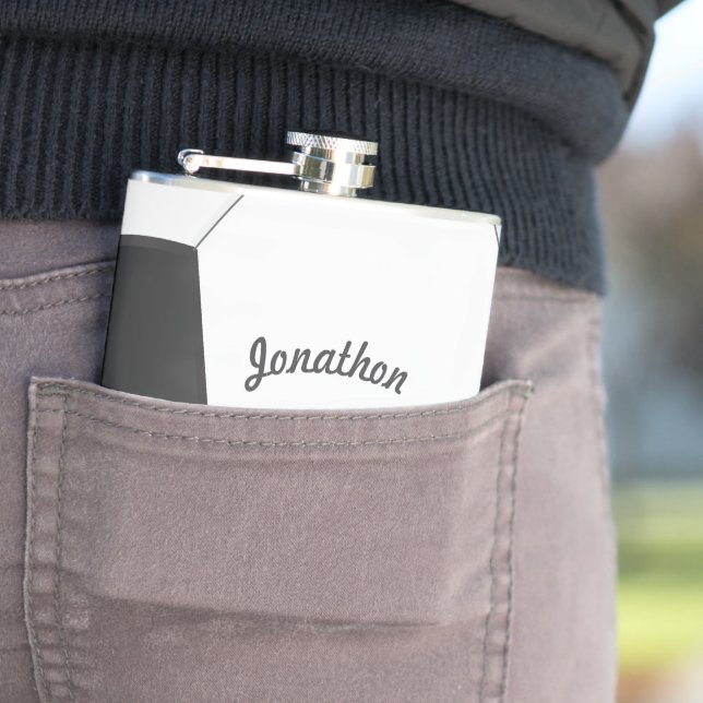 Cantil Futebol do Flask Personalizado (In Situ)