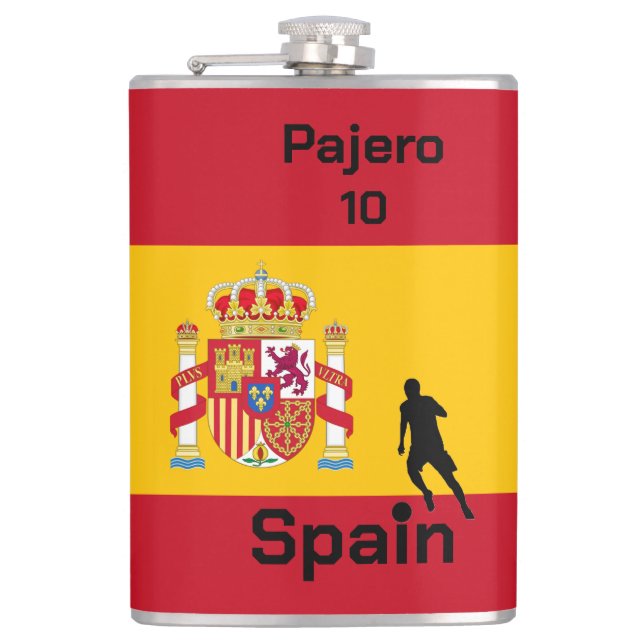 Cantil Futebol espanhol personalizável (Frente)