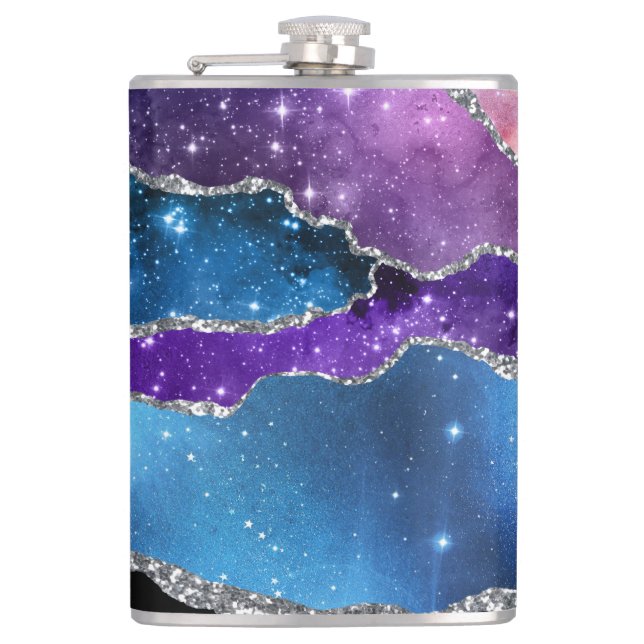 Cantil Galaxy Agate Series Design 7 Flask (Frente)