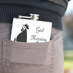 Cantil Galo Preto Cruzando o Alarme da Boa Manhã