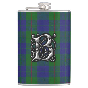 Cantil Garrafa Clan Barclay Tartan Old Escócia