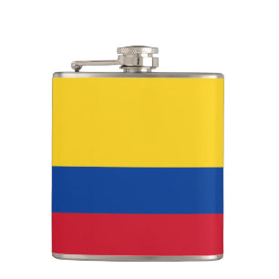 Cantil Garrafa colombiana da bandeira