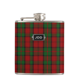 Cantil Garrafa da xadrez de Tartan de Dunbar do clã de
