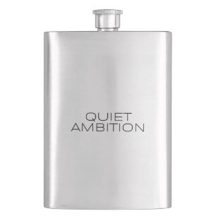 Cantil Garrafa de Aço Inoxidável Preto Matte Quiet Ambiti