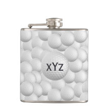 Garrafa do costume das bolas de golfe