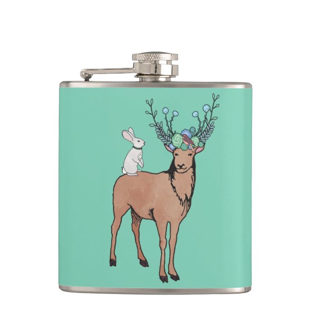 Cantil Garrafa dos cervos e do coelho (Frente)