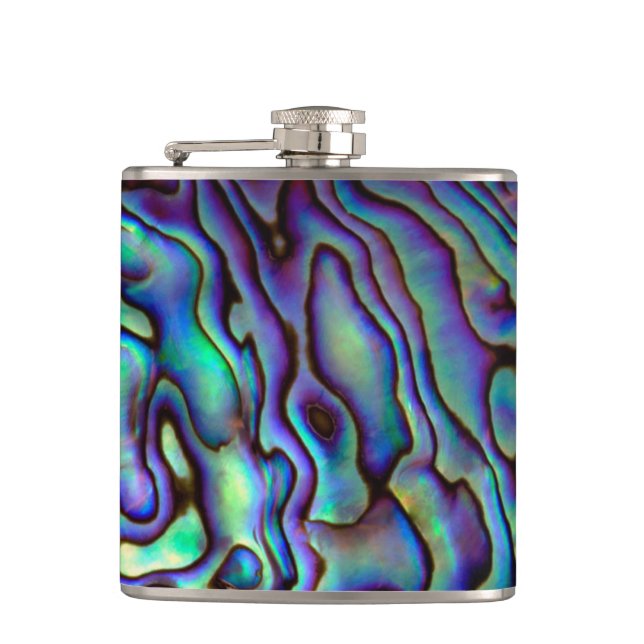 Cantil Garrafa Elegante de Paua (Frente)