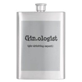 Cantil Garrafa engraçada de Gin.ologist