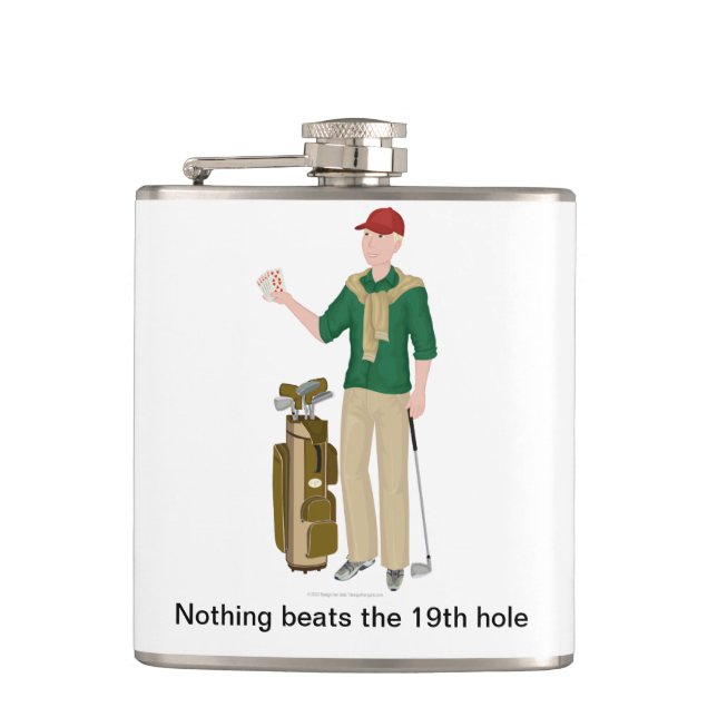 Cantil Garrafa envolvida vinil (Frente)