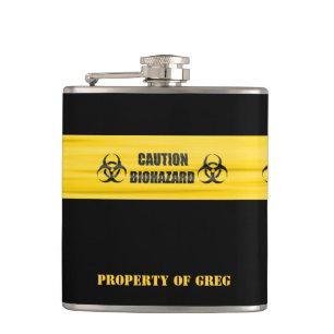 Cantil Garrafa feita sob encomenda engraçada do Biohazar