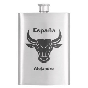 Cantil Garrafa feita sob encomenda estilizado do nome &