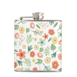 Cantil Garrafa floral doce