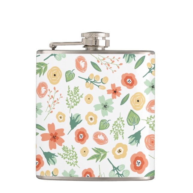 Cantil Garrafa floral doce (Frente)