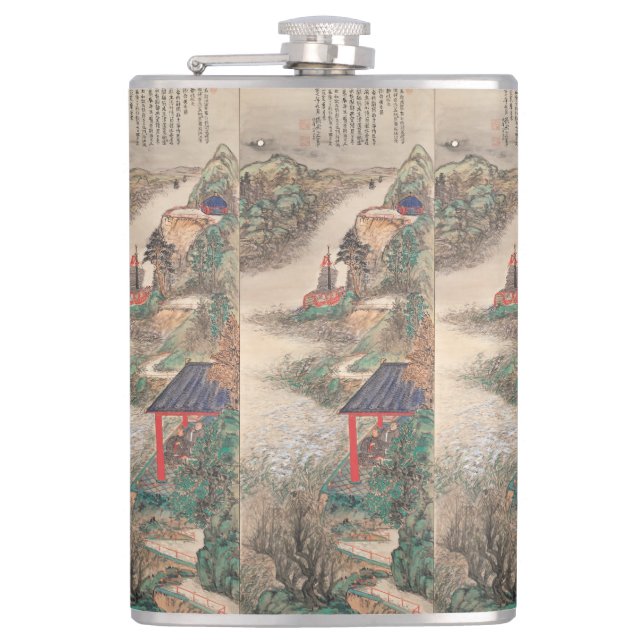 Cantil Garrafa japonesa da arte (Frente)