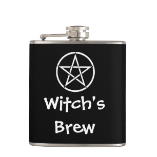 Cantil Garrafa pagã do quadril do Pentacle de Wiccan da