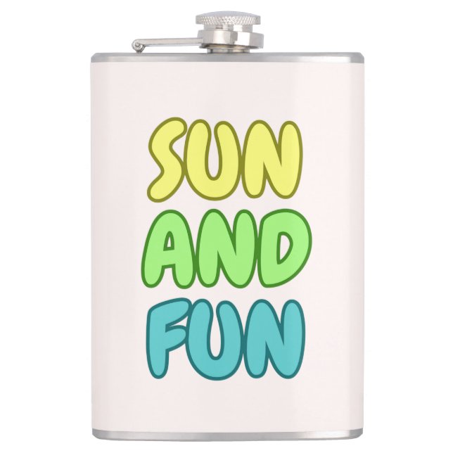 Cantil Garrafa Sun And Fun (Frente)