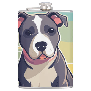Cantil Garrafa térmica com design de cachorrinho fofo