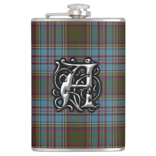 Cantil Garrafa velha de Scotland do Tartan de Anderson do