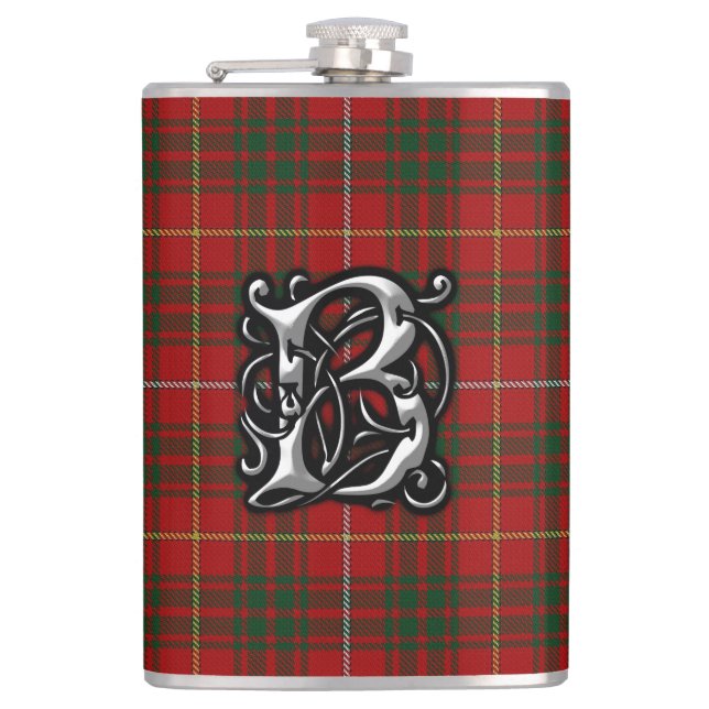 Cantil Garrafa velha de Scotland do Tartan de Bruce do (Frente)