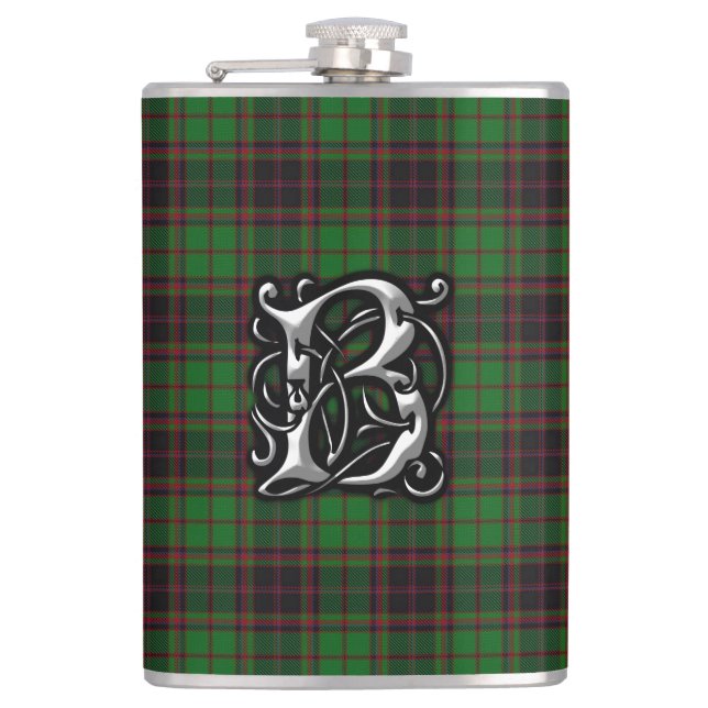 Cantil Garrafa velha de Scotland do Tartan de Buchan do (Frente)