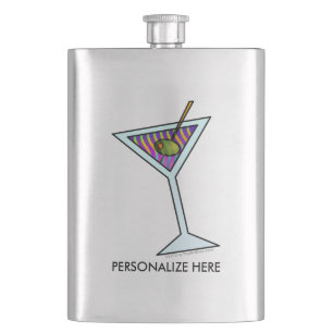 CANTIL GARRAFAS DO COCKTAIL - DESIGN DE MARTINI