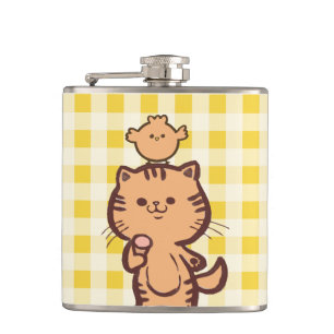 Cantil Gatinho e frango pequeno