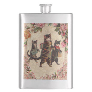 Cantil Gatinhos Antiquados Bonito de Cat Vintage