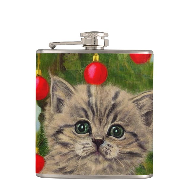 Cantil Gato Antigo e Árvore de Natal (Frente)