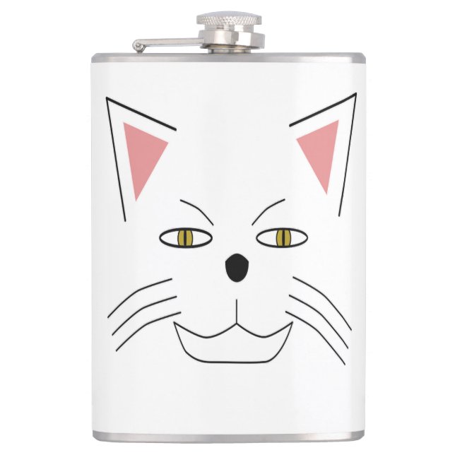 Cantil gato assustador miau miau (Frente)