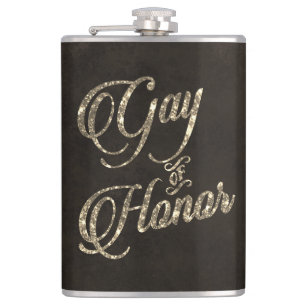 Cantil Gay de Honra Bar   Festa Bridal Dourada