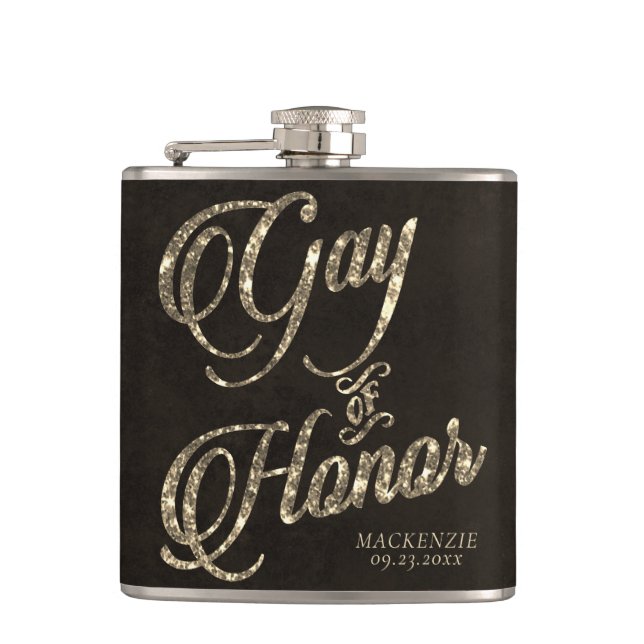 Cantil Gay de Honra | Presente Personalizado para a Festa (Frente)