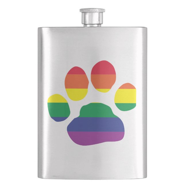 Cantil Gay-Pride-Paw-Impressão (Frente)