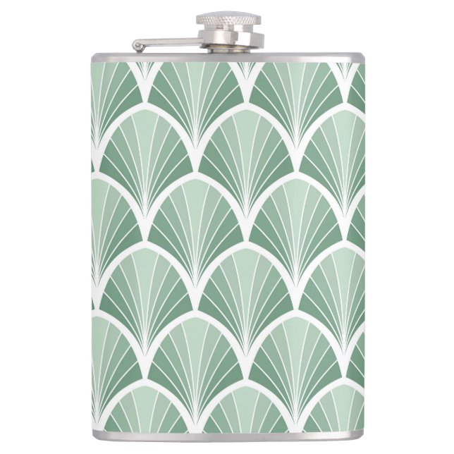 Cantil Geométrico Clássico: Estilo sem Costura Art Deco (Frente)