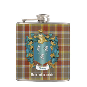Cantil Gibson Family Crest e Xadrez de Tartan