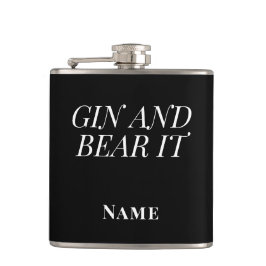Cantil Gin and Bear It – Personalised Funny Gin