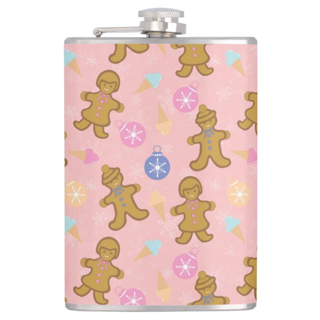 Cantil Gingercake Man, bolas de Natal (Frente)
