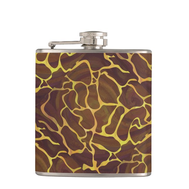 Cantil Giraffe Brown e Impressão Amarelo (Frente)