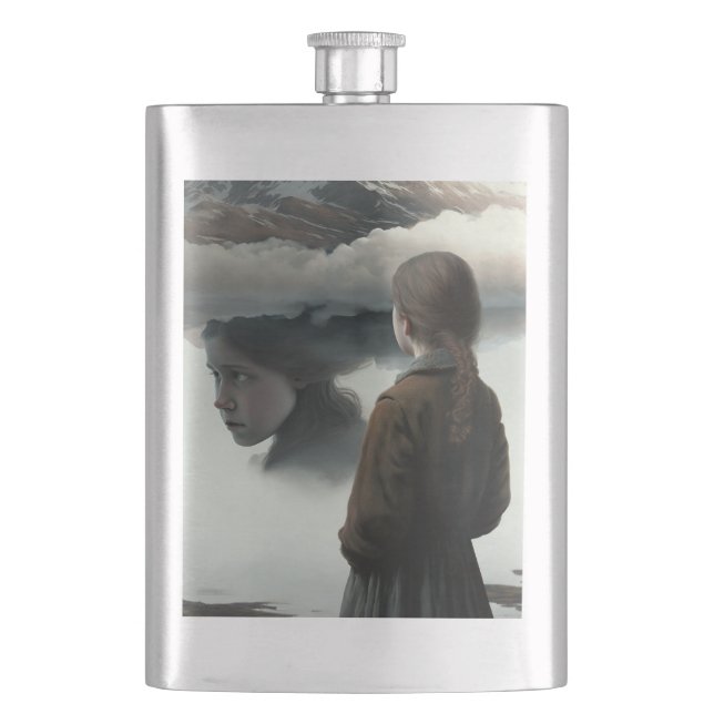 Cantil Girl with clouds (Frente)