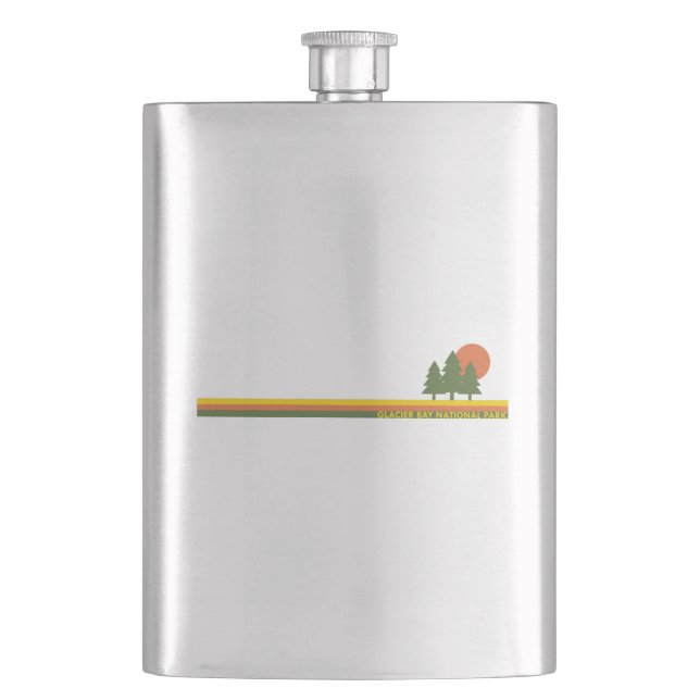 Cantil Glacier Bay National Park Pine Trees Sun (Frente)