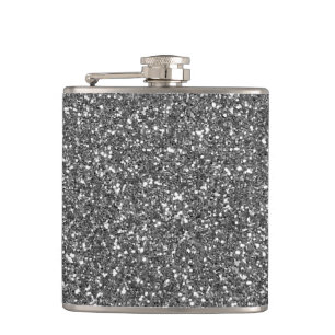 Cantil Glitter prateado