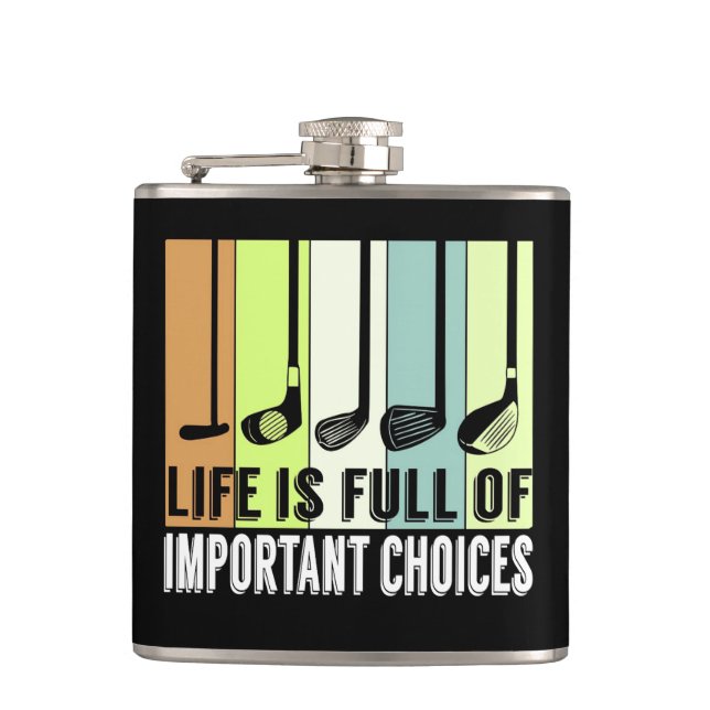 Cantil Golf Funny Life Choices Clusters (Frente)
