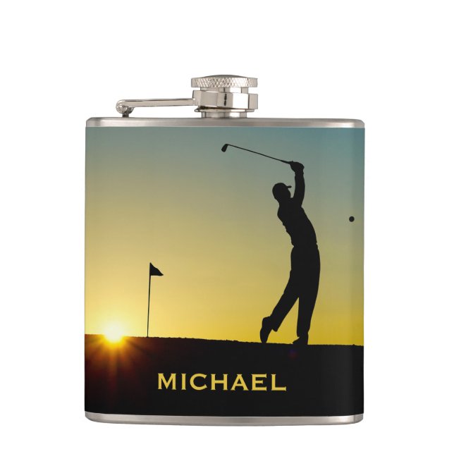 Cantil Golfer at Sunset Personalised (Frente)