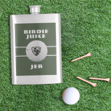 Golfer Birdie Humor Esportes Jogo de Golfe Monogra