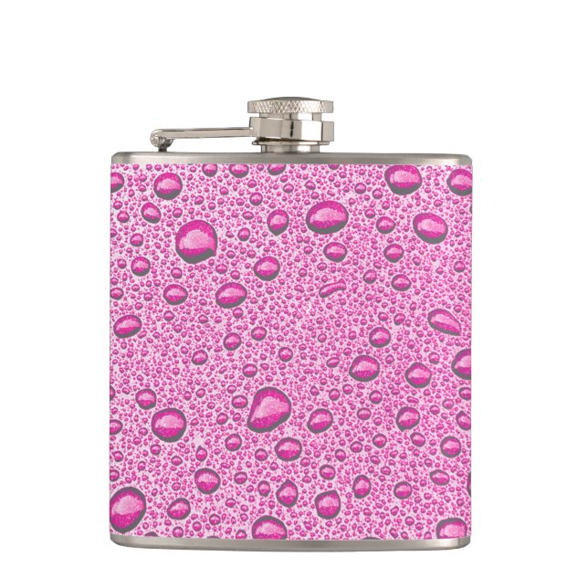 Cantil Gotas de água rosa quente (Frente)