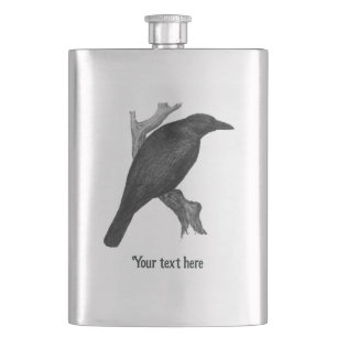 Cantil Gothic Raven Personalizado
